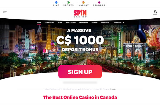 Best online casino Canada - Spin casino