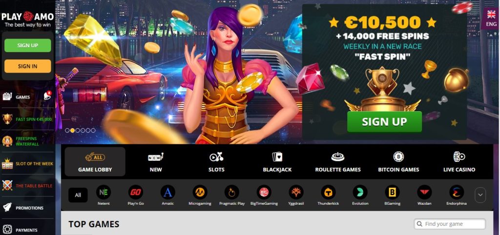 Playamo Casino Canada - Login, No deposit bonus codes 2022