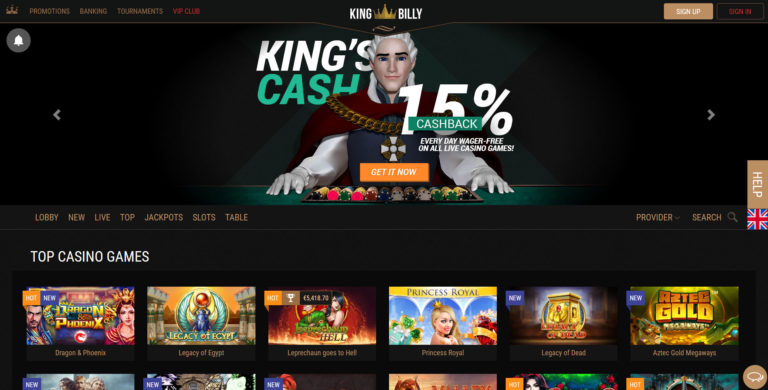 King Billy Slots