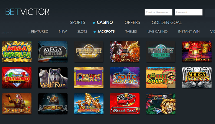 BetVictor Slot Casino CA