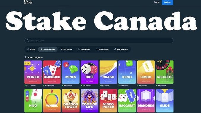 Stake Canada Betting and Casino Platform