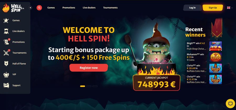 HellSpin Casino – Official HellSpin Login Link in Canada