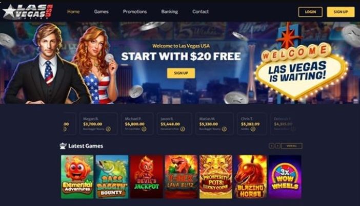 New online casino for Canadian players: Las Vegas USA