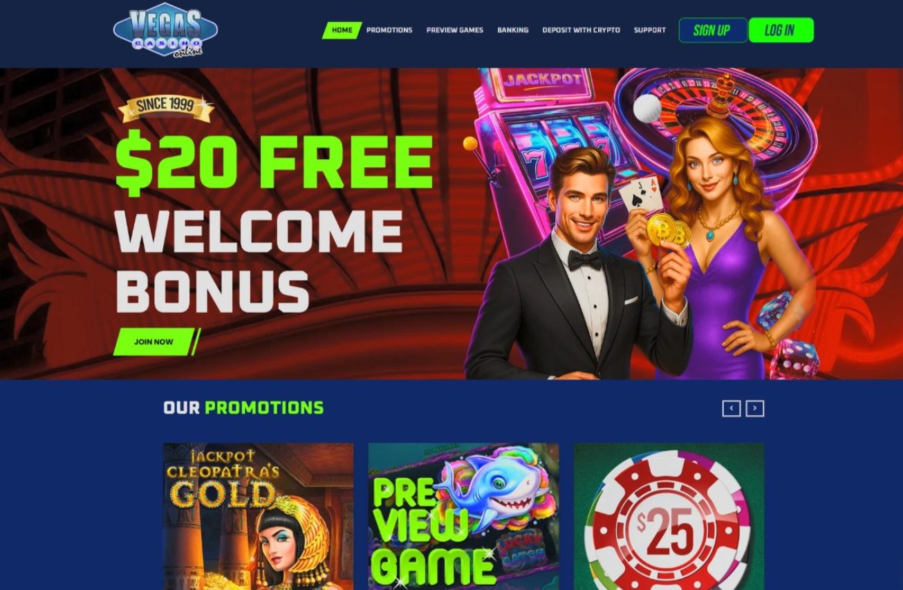 Vegas Casino Online Review: Canadian slots guide